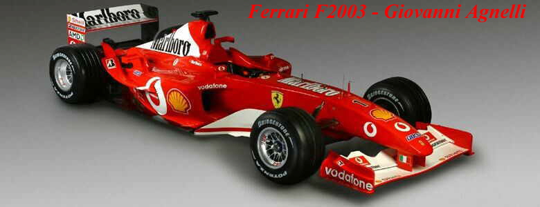 Ferrari F2003 - Giovanni Agnelli